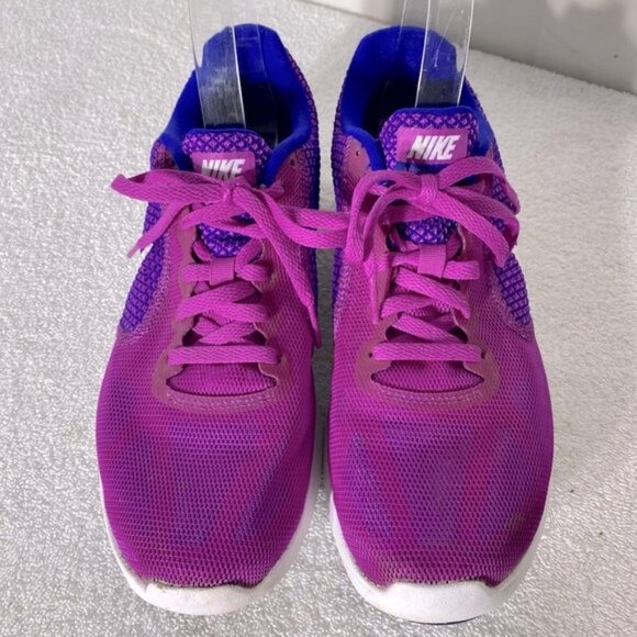 Nike Revolution 3 Purple Blue Lace Up Trainers Sneakers Runners 8 - Picture 2 of 12